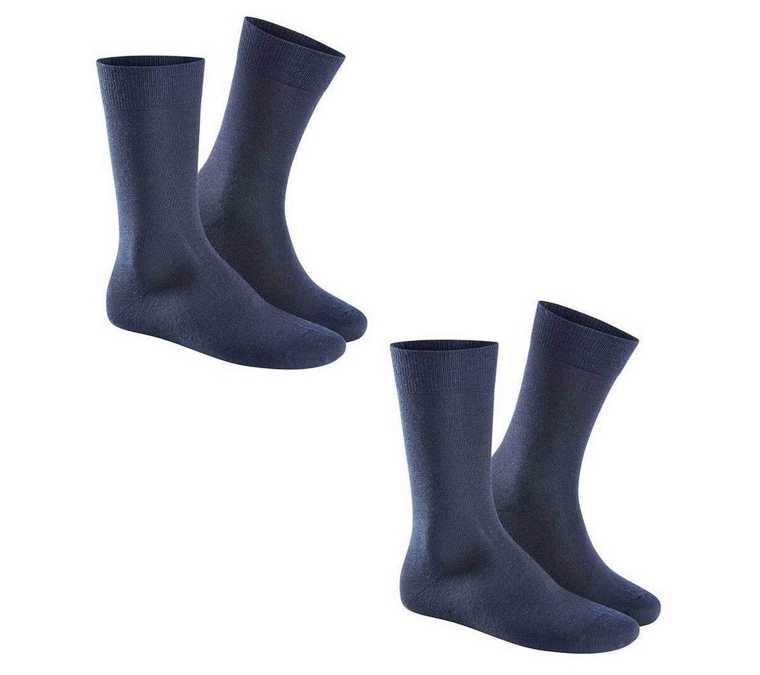 Hudson Basicsocken ONLY 2-PACK (2-Paar) Herren Socken mit Schurwolle im Doppelpack von Hudson