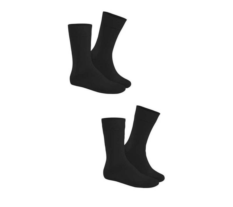 Hudson Basicsocken Only 2-Pack (2-Paar) Klassische Herren Socken im Doppelpack von Hudson