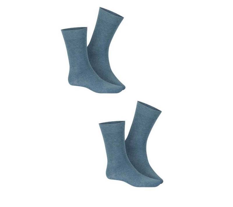 Hudson Basicsocken Only 2-Pack (2-Paar) Klassische Herren Socken im Doppelpack von Hudson