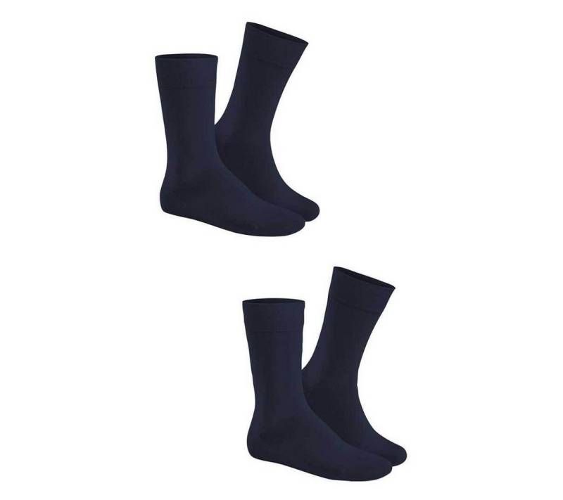 Hudson Basicsocken Only 2-Pack (2-Paar) Klassische Herren Socken im Doppelpack von Hudson