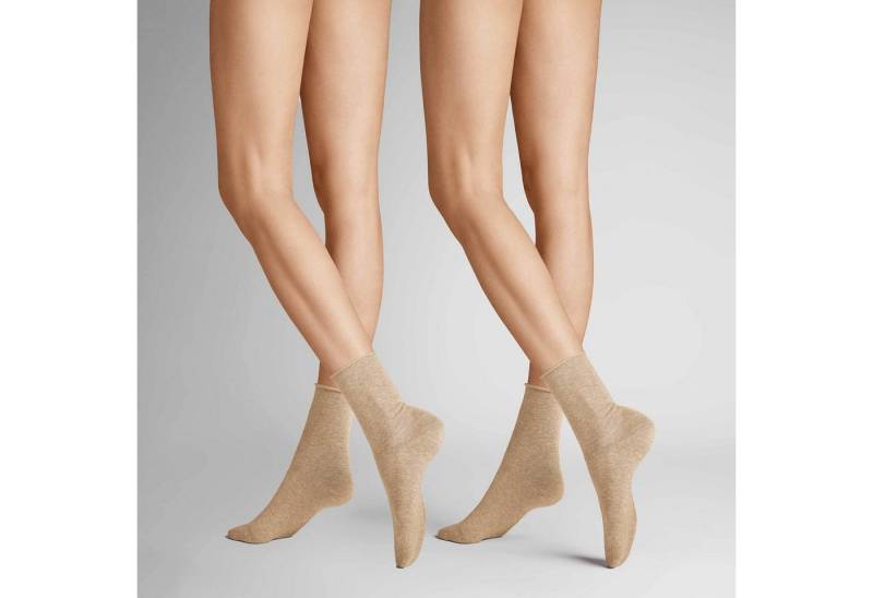 Hudson Basicsocken Only 2-Pack (2-Paar) Socken im Doppelpack mit Rollrand von Hudson