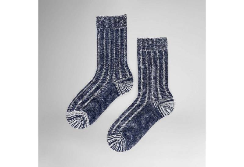 Hudson Basicsocken Paint (1-Paar) Socken in Stone-washed-Optik von Hudson
