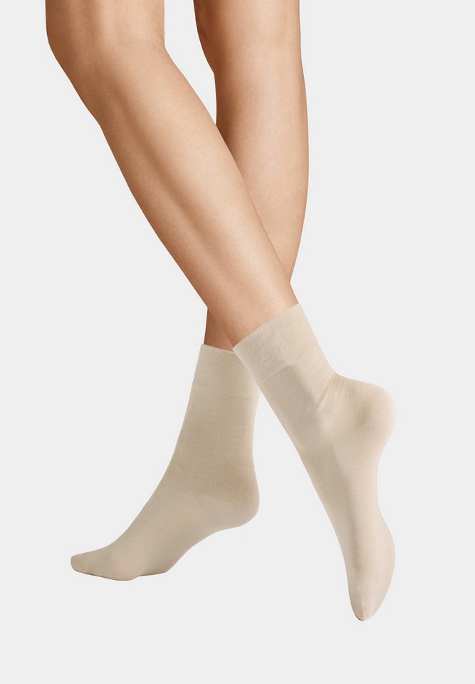 Hudson Basicsocken Relax Light (1-Paar) Weiche Söckchen in Feinstrickqualität für jede Jahreszeit von Hudson