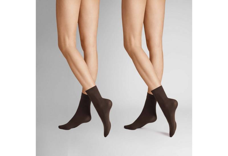 Hudson Basicsocken Simply 40 2-Pack (2-Paar) Söckchen im Doppelpack von Hudson