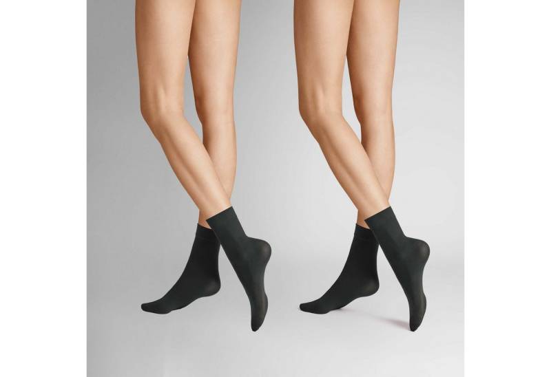Hudson Basicsocken Simply 40 2-Pack (2-Paar) Söckchen im Doppelpack von Hudson