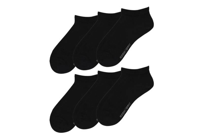 Hudson Basicsocken Simply³ 6-Pack (6-Paar) Unisex Sneaker Socken im 6er-Pack von Hudson