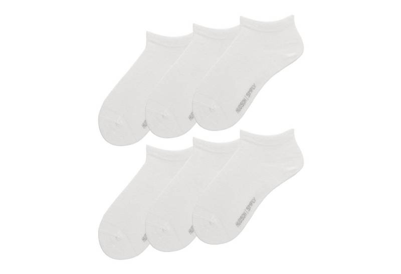 Hudson Basicsocken Simply³ 6-Pack (6-Paar) Unisex Sneaker Socken im 6er-Pack von Hudson
