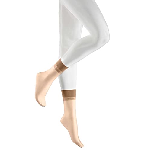 Hudson Damen Fein Nude-Look Söckchen, 000023 Light 8, Gr. 35/38, Hautfarben (Make-Up 0019) von Hudson