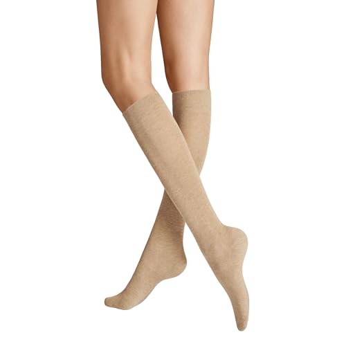 Hudson Damen Kniestrümpfe Relax Cotton wärmend Beigemel. 0723 39-42 von Hudson