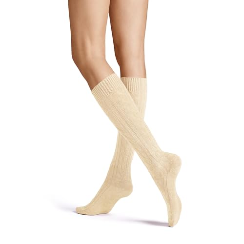 Hudson Damen Kniestrümpfe Winter Plait rutschfest Biber-mel. 0738 39-42 von Hudson