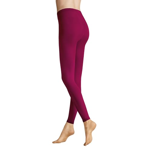 Hudson Damen Leggings Micro 50 hautfreundlich 50 DEN Berry pink 0957 40-42 von Hudson