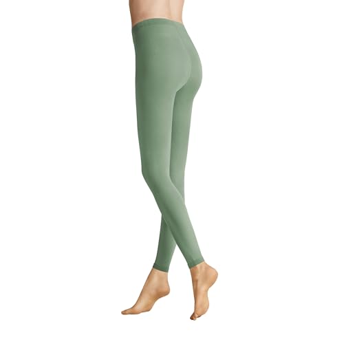 Hudson Damen Leggings Micro 50 hautfreundlich 50 DEN Sage Green 0104 38/40 von Hudson