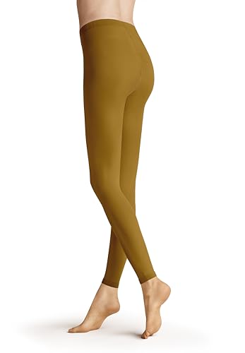 Hudson Damen Leggings Micro 50 hautfreundlich ocher Yellow 40-42 von Hudson