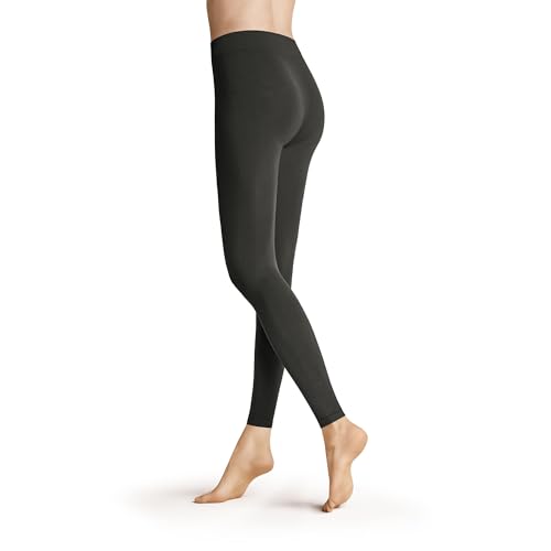 Hudson Damen Leggings Seamless Rollrand 90 DEN Anthrazit 0545 L/XL von KUNERT