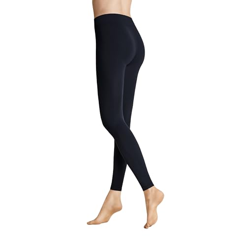 Hudson Damen Leggings Seamless blickdicht matt 90 DEN Marine 0337 M-L von Hudson