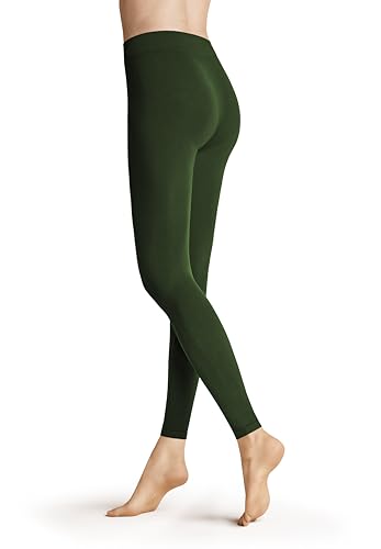 Hudson Damen Seamless Rollrand Leggings, Moss Green, S-M von Hudson