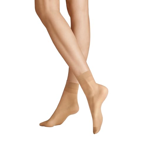 Hudson Damen Matt Fein Socken Simply 20 3er - Pack, Gr. 35/38, Beige (Teint 0010) von Hudson