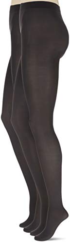 Hudson Damen Simply 40 2-Pack semi-Blickdicht matt Strumpfhose, 55 DEN, Black 0005, 42/44 (2er Pack) von Hudson