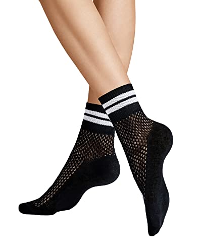 Hudson Damen Socken Novel Fashion Black 0005 35/38 von Hudson