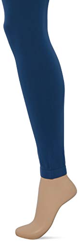 Hudson Damen Leggings Seamless Rollrand 90 DEN Azure 0660 M/L von KUNERT