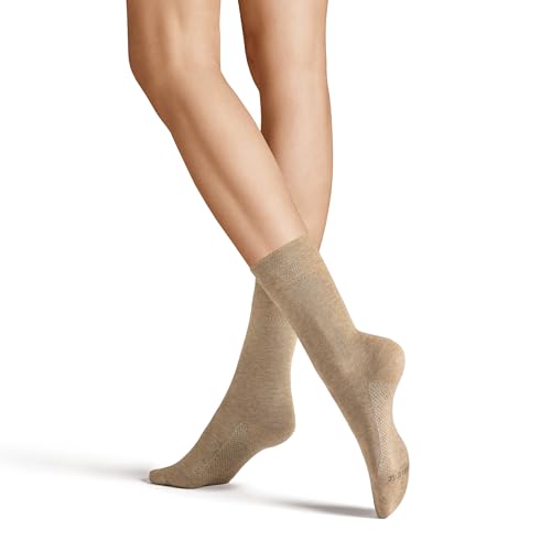 Hudson Damen Socken Dry Cotton klimaregulierend Beigemel. 0723 35/38 von Hudson