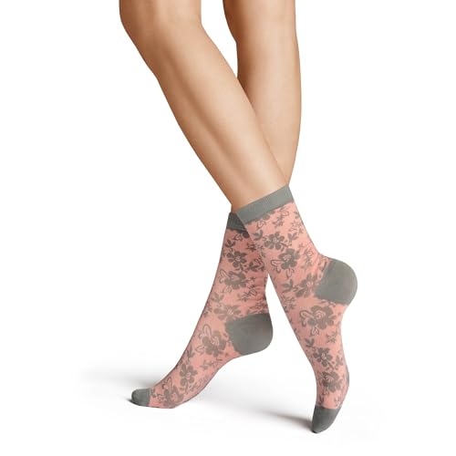 Hudson Damen Socken Flower Fashion Slate gray 0106 35/38 von Hudson