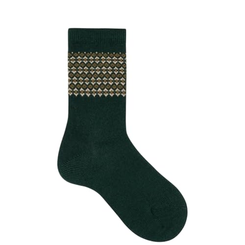 Hudson Damen Socken Nordic Fashion bottle green 0541 39-42 von Hudson