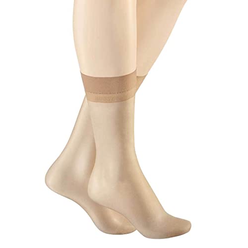 Hudson Damen Socken Light 8 000063, Hautfarben (Honey 0084), Gr. 35/38 von Hudson