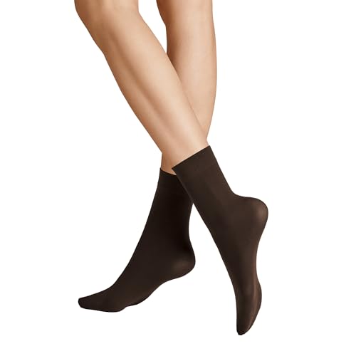 Hudson Damen Söckchen Micro 50 semi-blickdicht 50 den appearance Dunkelbraun 0771 35-38 von Hudson