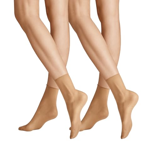 Hudson Damen Söckchen Simply 20 2-Pack Rollrand Make-up 0019 35-38 von Hudson