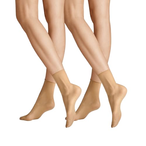 Hudson Damen Söckchen Simply 20 2-Pack Rollrand Skin 0014 39-42 von Hudson