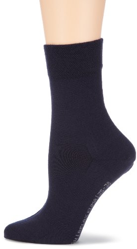 HUDSON Damen Relax Klima Socken, Blickdicht, Blau (Marine 0335), 35/38 von HUDSON