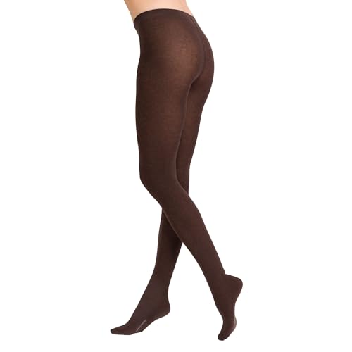 Hudson Damen Strumpfhose Relax Montana wärmend Brownmel. 0763 42/44 von Hudson