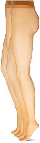 Hudson Damen Strumpfhose Simply Shine 15 2-Pack transparent schimmernd 15 DEN Skin 40-42 von Hudson