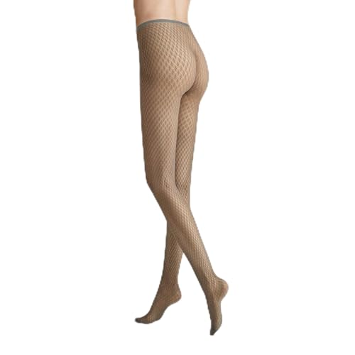 Hudson Damen Strumpfhosen Net Fashion 37 DEN slate gray 0106 42-44 von Hudson