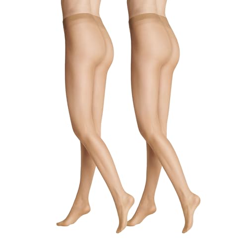 Hudson Damen Strumpfhosen Simply 20 2-Pack transparent matt Skin 0014 42-44 von Hudson