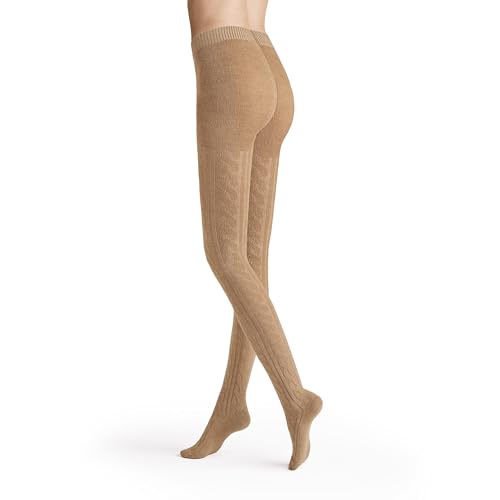 Hudson Damen Strumpfhosen Winter Plait wärmend Beigemel. 0723 42-44 von Hudson