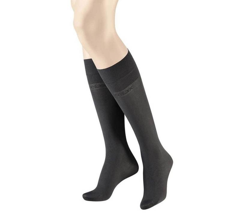 Hudson Feinkniestrümpfe Micro 50 (1-Paar) Kniestrümpfe mit ebenmäßiger Optik von Hudson