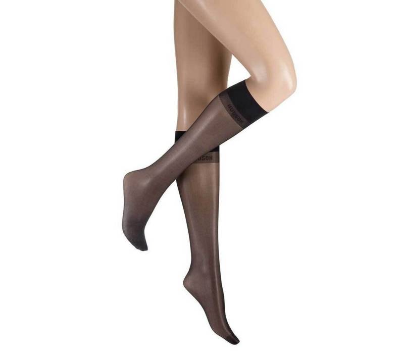 Hudson Feinkniestrümpfe Soft Matt 20 (1-Paar) Softe Kniestrümpfe in matter Optik von Hudson