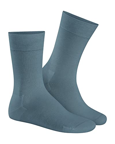 Hudson Herren Relax Cotton Druckfreier Bund Socken, Shadow-Blue 0835, 41/42 von Hudson