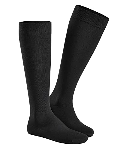 HUDSON Herren Kniestrümpfe Relax Cotton wärmend Black 0005 41/42 von HUDSON