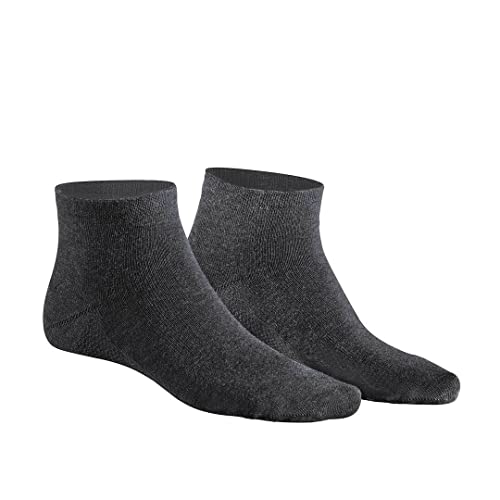 Hudson Herren Sneaker Socken Dry Cotton feuchtigkeitsregulierend Grau-mel. 0550 43/46 von Hudson