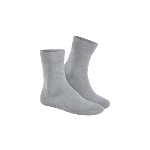 HUDSON Herren Socken Relax Cotton weich Silber 0502 39/42 von HUDSON