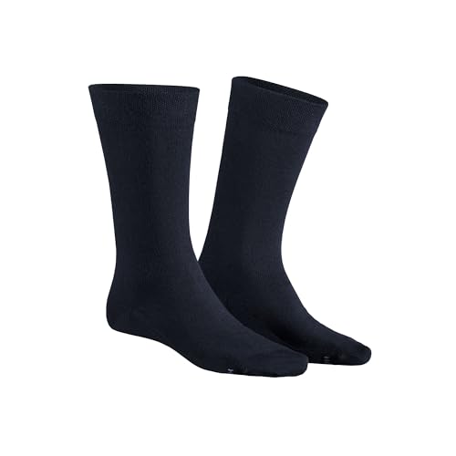 Hudson Herren Relax Dry Cotton Socken, Marine, 47/50 von Hudson