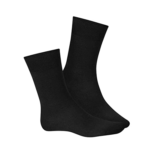 Hudson Herren Socken Relax Exquisit wärmend Black 0005 43-44 von Hudson
