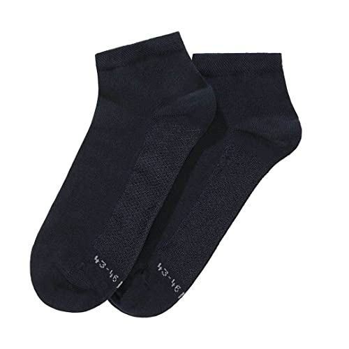 Hudson Herren Sneaker Socken Dry Cotton feuchtigkeitsregulierend Marine 0335 43/46 von Hudson