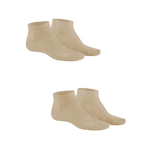 Hudson Herren Sneaker Socken, 024481 Only, 2er Pack, Gr. 43/46, Beige (Sisal 0783) von HUDSON