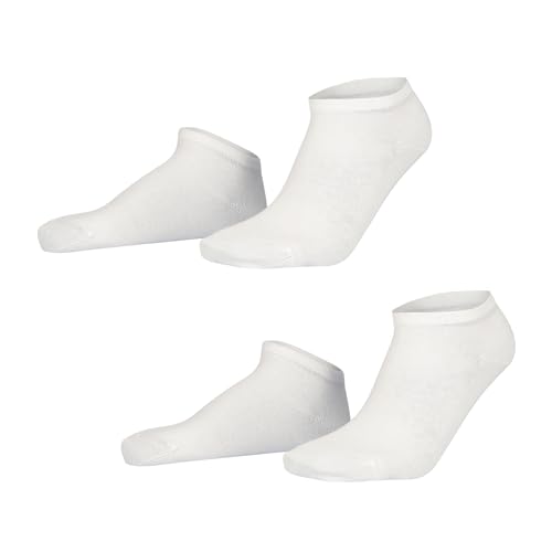 Hudson Herren Sneaker Socken Only 2-Pack hautfreundlich White 0008 43/46 von Hudson