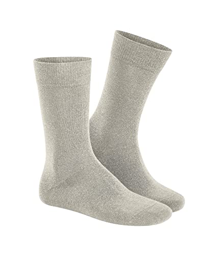 Hudson Herren Relax Cotton Druckfreier Bund Socken, Linnen 0748, 43/44 von Hudson