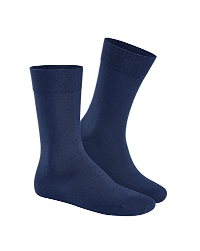 Hudson Herren Relax Woolmix Clima klimaregulierend Socken, Marine 0335, 39/42 von KUNERT